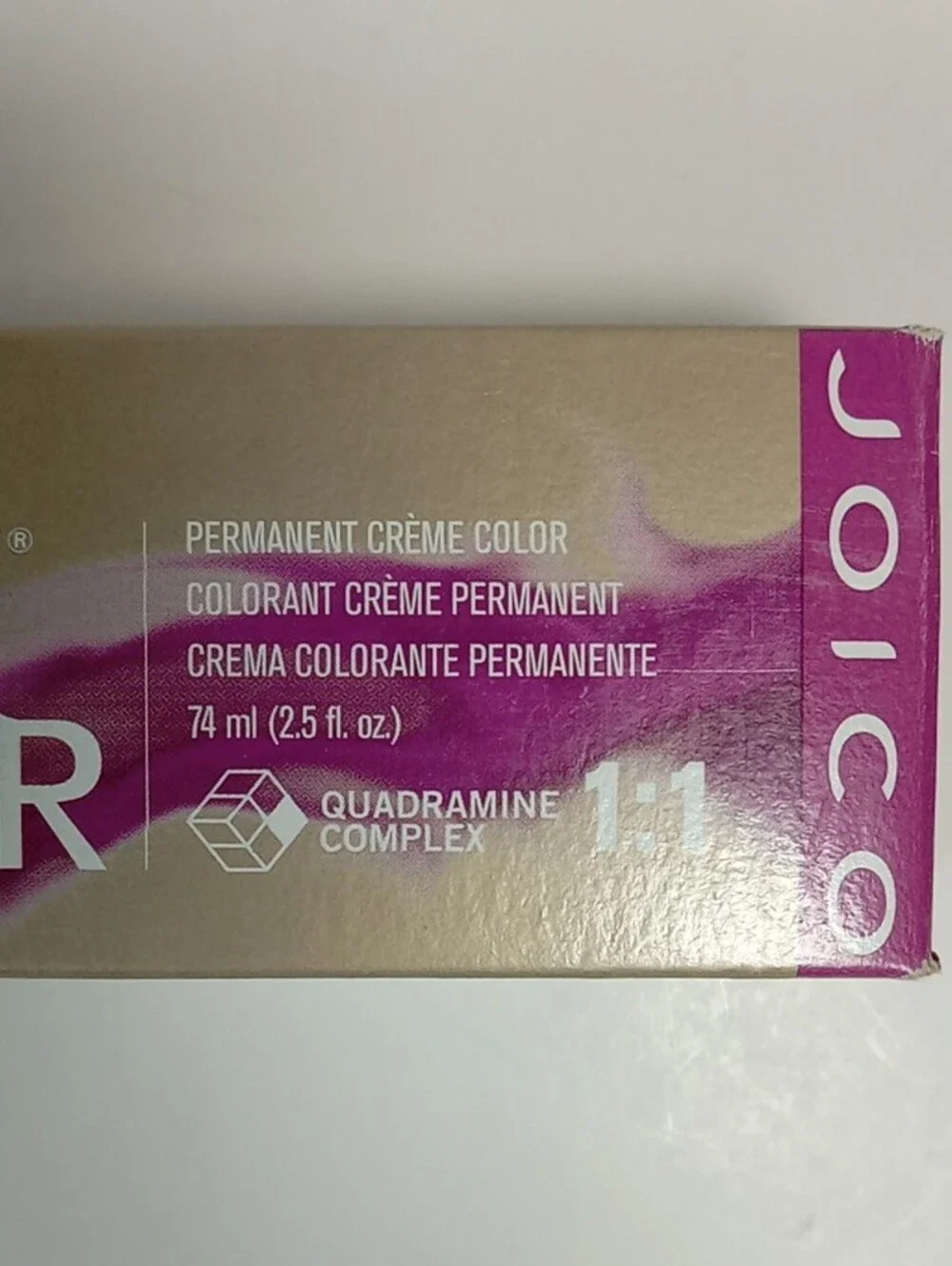 INV Violet Intensifier Permanent Hair Color Creme Joico Vero K-Pak